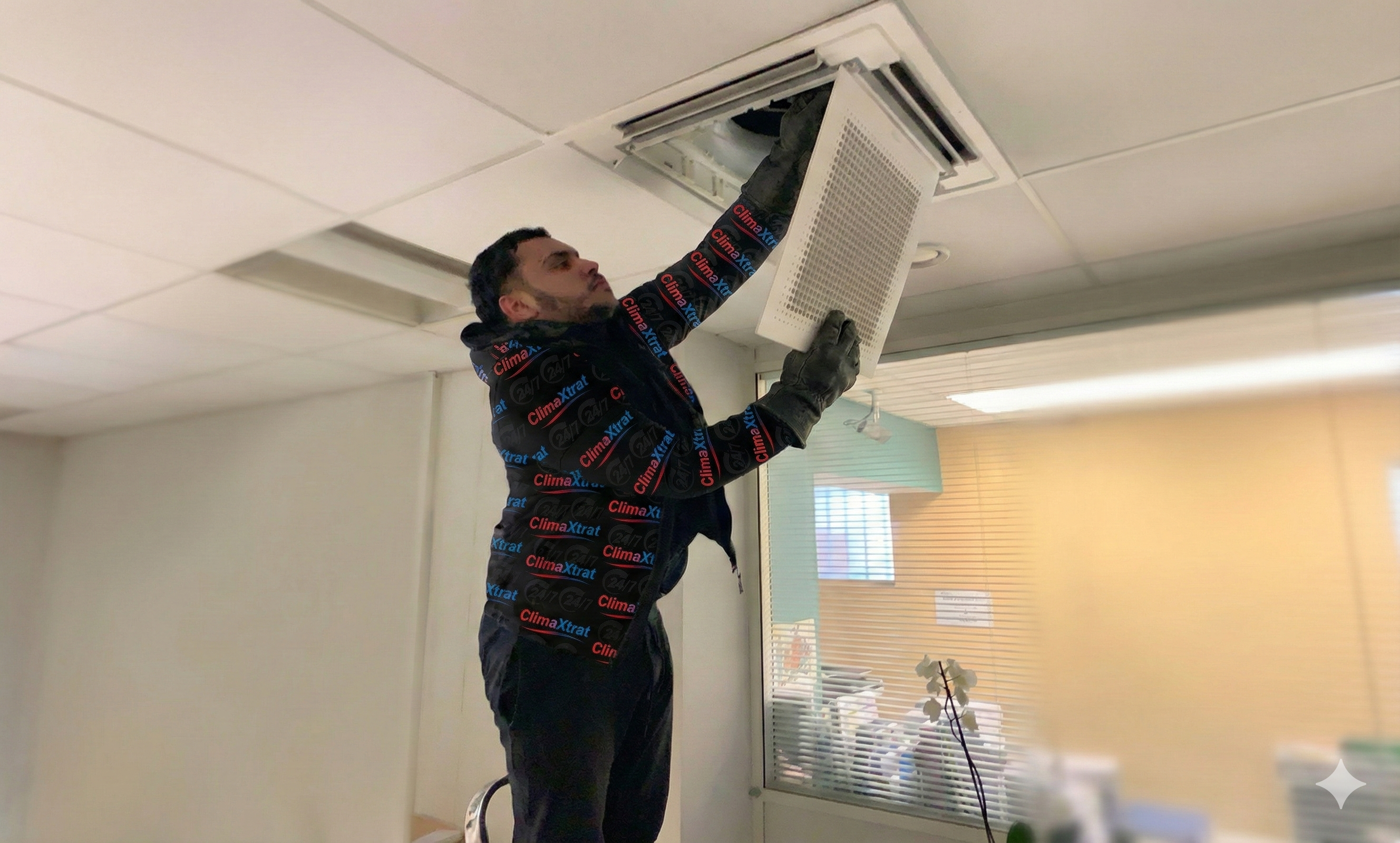 Installation climatisation professionnelle