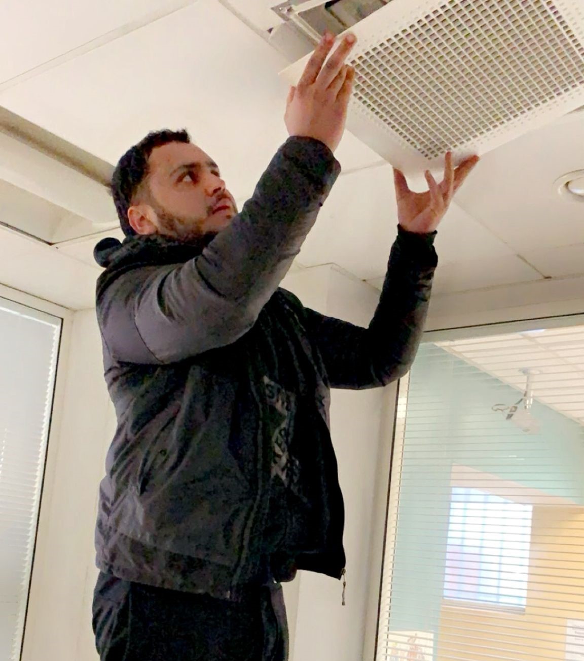 Professional air conditioning installation