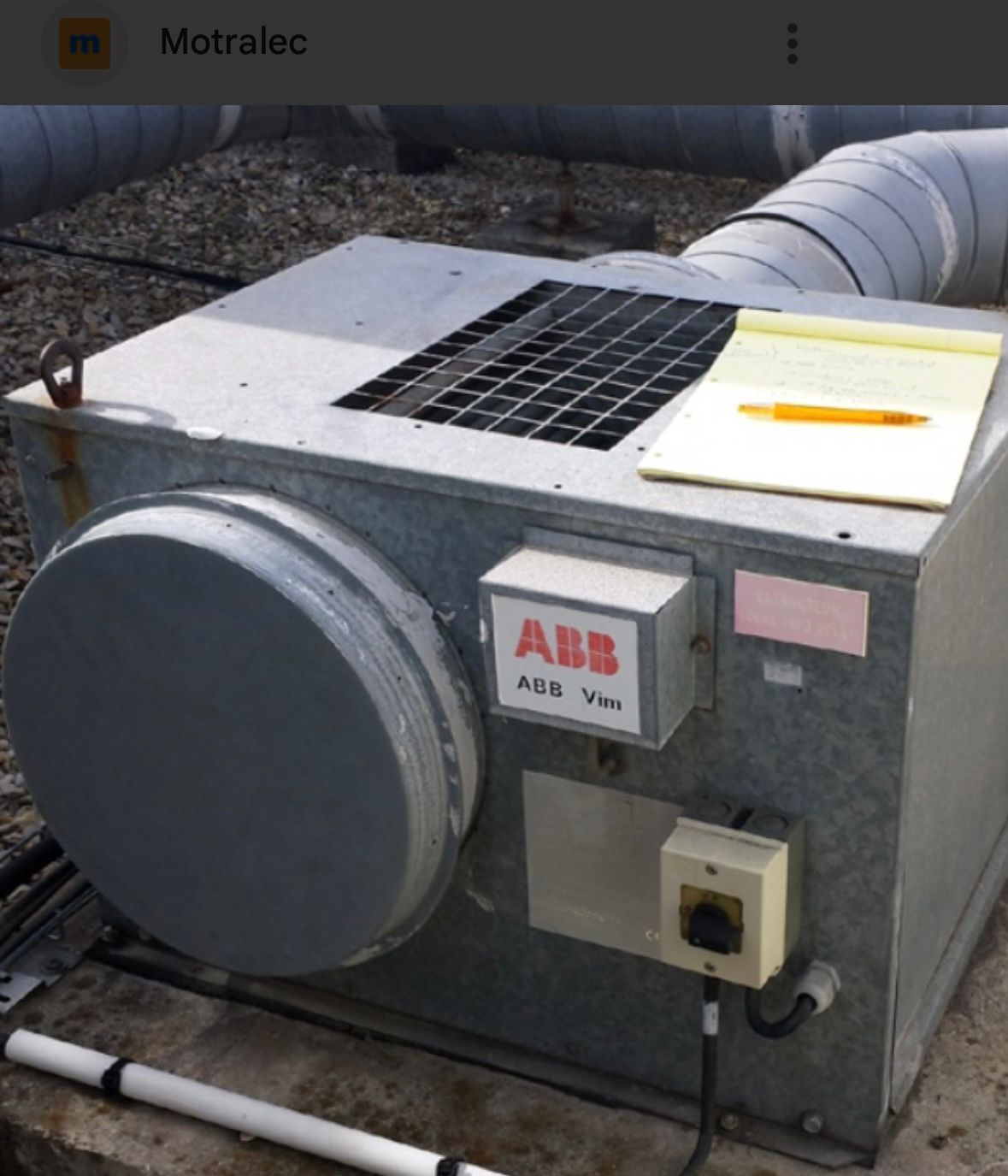 Air conditioning maintenance intervention 2